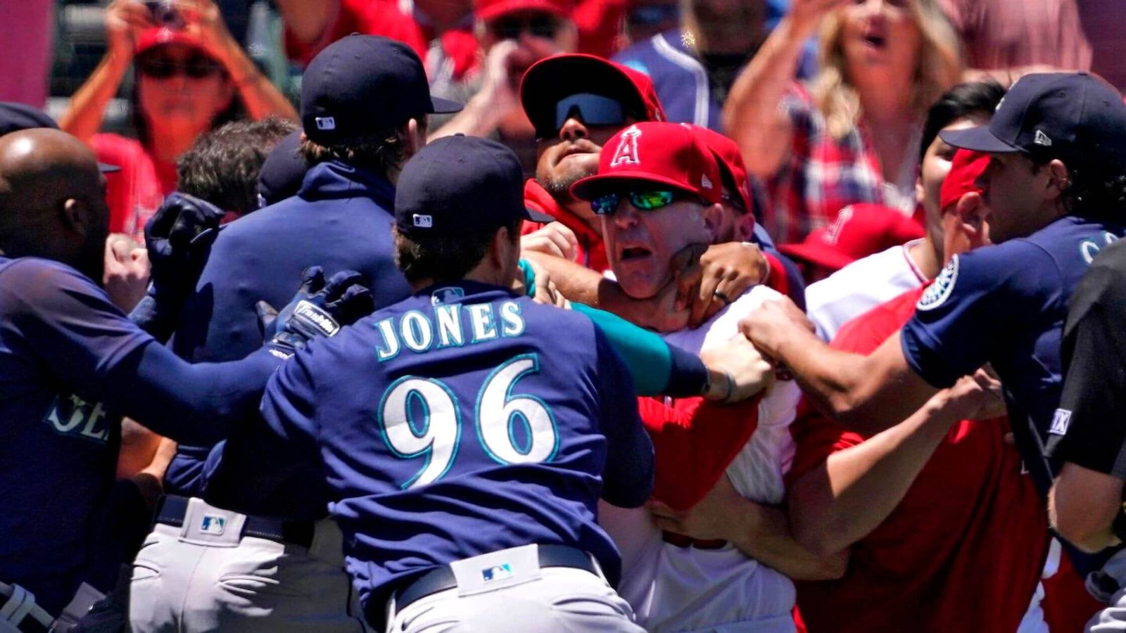 MLB, 12 Banned For Massive Altercation Between Mariners And Angels